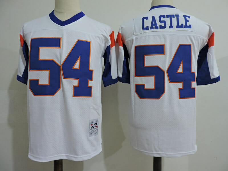 Thad Castle #54 Blue Mountain State NCAA Football Jersey 1 Thad Castle #54 Blue Mountain State NCAA Football Jersey