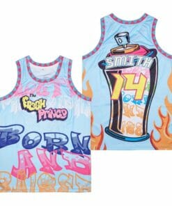 The Fresh Prince South Philly #14 Smith Movie Basketball Jersey