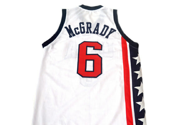 Tracy McGrady #6 Team USA New Basketball Jersey White - Malcom Terry