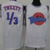 Tune Squad Space Jam #1 3 Tweety Slam Dunk Movie Basketball Jersey