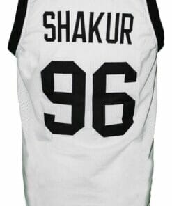 Tupac Shakur #96 Thug Life Custom Basketball Jersey White