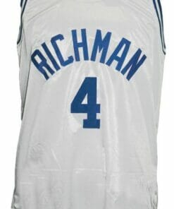 Tyrone Evans #4 Julia Richman HS Basketball Jersey Sewn White