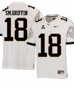 UCF Knights #18 SM.GRIFFIN NCAA College Football Jersey White