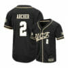UCF Knights 2 Matt Archer Black College Baseball Jersey