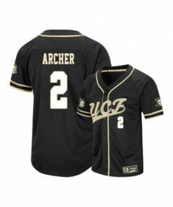 UCF Knights 2 Matt Archer Black College Baseball Jersey