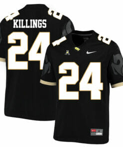 UCF Knights #24 DJ Killings NCAA College Football Jersey Black