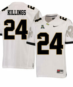 UCF Knights #24 DJ Killings NCAA College Football Jersey White