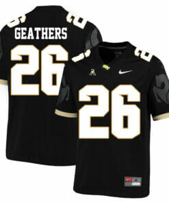UCF Knights #26 Clayton Geathers NCAA College Football Jersey Black