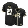 UCF Knights 27 Gephry Pena Black College Baseball Jersey
