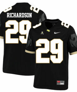 UCF Knights #29 Cordarrian Richardson College Football Jersey Black