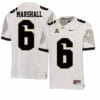 UCF Knights #6 Brandon Marshall NCAA College Football Jersey White