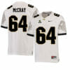 UCF Knights #64 Justin McCray NCAA College Football Jersey White