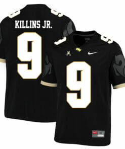 UCF Knights #9 Adrian Killins Jr. NCAA College Football Jersey Black