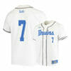 UCLA Bruins 7 JT Schwartz White College Baseball Jersey 4 UCLA Bruins 7 JT Schwartz White College Baseball Jersey