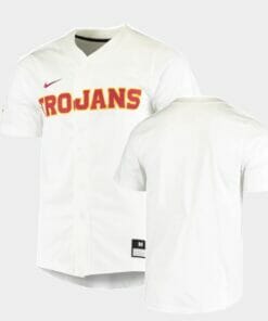 USC Trojans Custom Name Number White College Baseball Elite Jersey