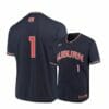 Under Armour Auburn Tigers 1 Judd Ward Navy College Baseball Jersey