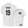 Under Armour Auburn Tigers 19 Brody Moore White Blue Baseball Jersey 4 Under Armour Auburn Tigers 19 Brody Moore White Blue Baseball Jersey