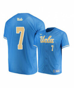 Under Armour UCLA Bruins 7 JT Schwartz Blue College Baseball Jersey