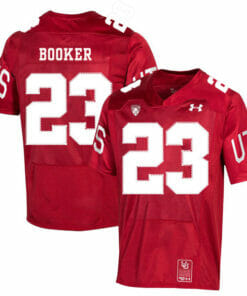 Utah Utes #23 Devontae Booker NCAA College Football Jersey Red