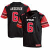 Utah Utes #6 Dres Anderson NCAA College Football Jersey Black