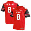 Utah Utes #8 Nate Orchard NCAA College Football Jersey Red 6 Utah Utes #8 Nate Orchard NCAA College Football Jersey Red