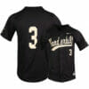 Vanderbilt Commodores 3 Cooper Davis Black College Baseball Jersey