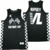 Victory Lap Nipsey Movie Basketball Jersey Black