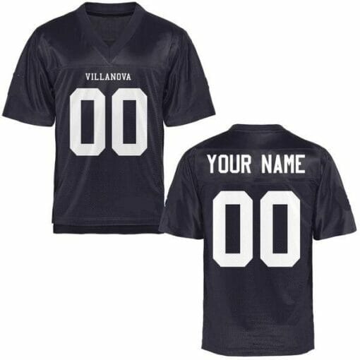 Villanova Custom Jersey Name and Number Football Stitched