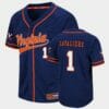Virginia Cavaliers Custom Name Number Navy College Baseball Jersey