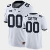 Custom West Virginia Football Jersey Name Number White Game College