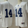 Washington State Cougars #14 Cougar No Name NCAA Football Jersey White 7 Washington State Cougars #14 Cougar No Name NCAA Football Jersey White