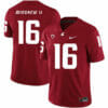 Washington State Cougars #16 Gardner Minshew II Football Jersey Red 6 Washington State Cougars #16 Gardner Minshew II Football Jersey Red