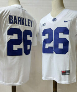 Washington State Cougars #26 Barkley NCAA Football Jersey White