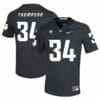 Washington State Cougars #34 Jalen Thompson NCAA Football Jersey Black