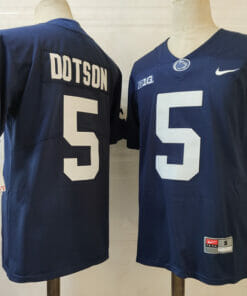 Washington State Cougars #5 Dotson NCAA Football Jersey Dark Blue
