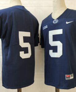 Washington State Cougars #5 No Name NCAA Football Jersey Dark Blue