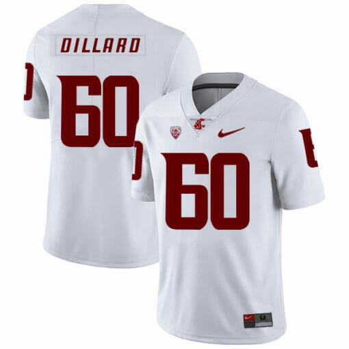 Washington State Cougars #60 Andre Dillard NCAA Football Jersey White