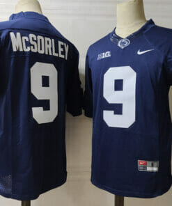 Washington State Cougars #9 McSorley NCAA Football Jersey Dark Blue