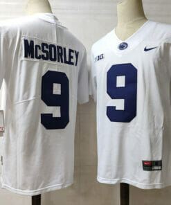 Washington State Cougars #9 McSorley NCAA Football Jersey White