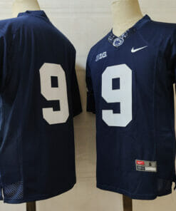 Washington State Cougars #9 No Name NCAA Football Jersey Dark Blue