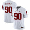 Washington State Cougars #90 Daniel Ekuale NCAA Football Jersey White