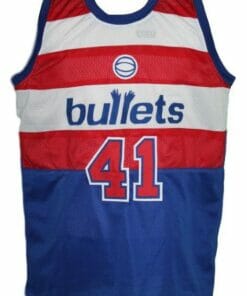 Wes Unseld #41 Baltimore Washington Retro Basketball Jersey New Blue