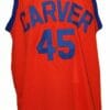 White Shadow TV Warren Coolidge Carver High Basketball Jersey Orange