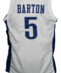 Will Barton #5 Custom College Basketball Jersey New Sewn White
