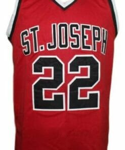 William Gates Hoop Dreams Movie Basketball Jersey New Sewn Red