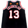 Wilt Chamberlain #13 Harlem Globetrotters Basketball Jersey Black