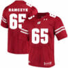 Wisconsin Badgers #65 Ryan Ramczyk College Football Jersey Red