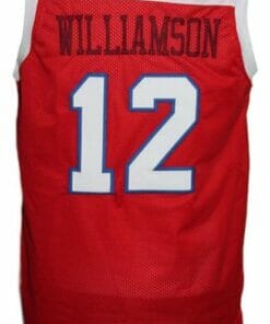 Zion Williamson #12 Spartanburg Day School Basketball Jersey New Red