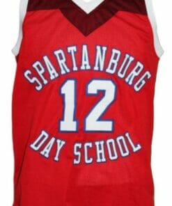 Zion Williamson #12 Spartanburg Day School Basketball Jersey New Red