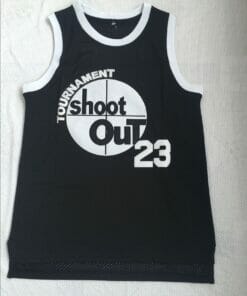 Alternative view of Shoot Out #23 Motaw Basketball Jersey Black